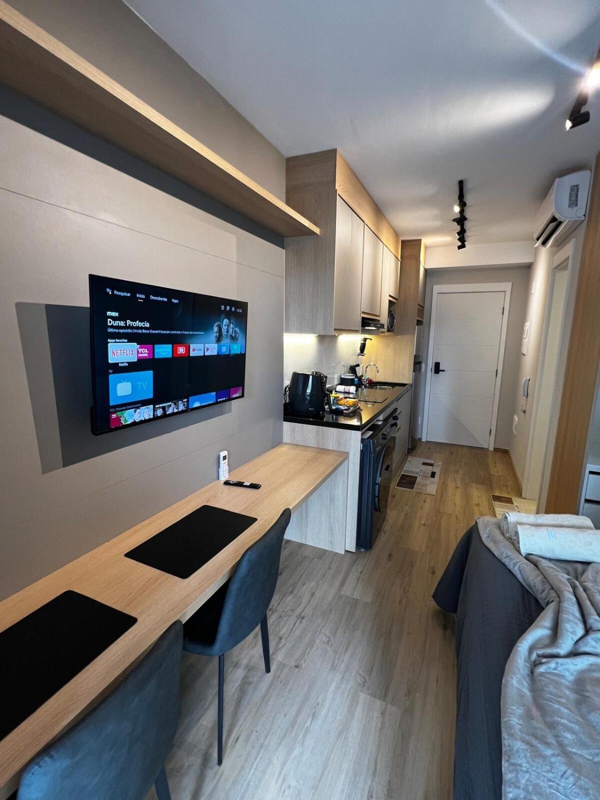 Apartamento Metro Brooklin - Novo E Charmoso - Completo - Ar Condicionado