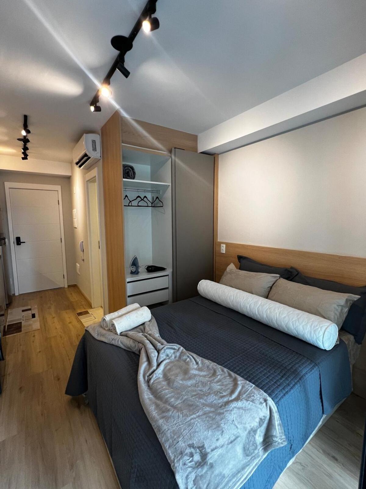 Metro Brooklin - Novo E Charmoso - Completo - Ar Condicionado Apartamento São Paulo