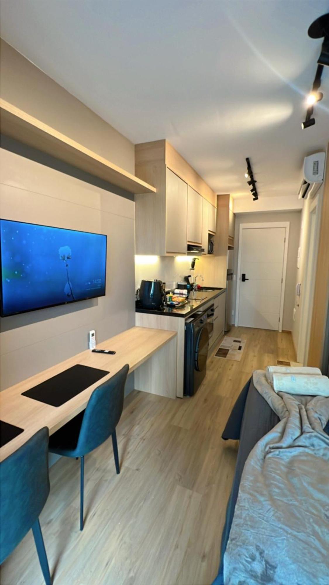 Apartamento Metro Brooklin - Novo E Charmoso - Completo - Ar Condicionado