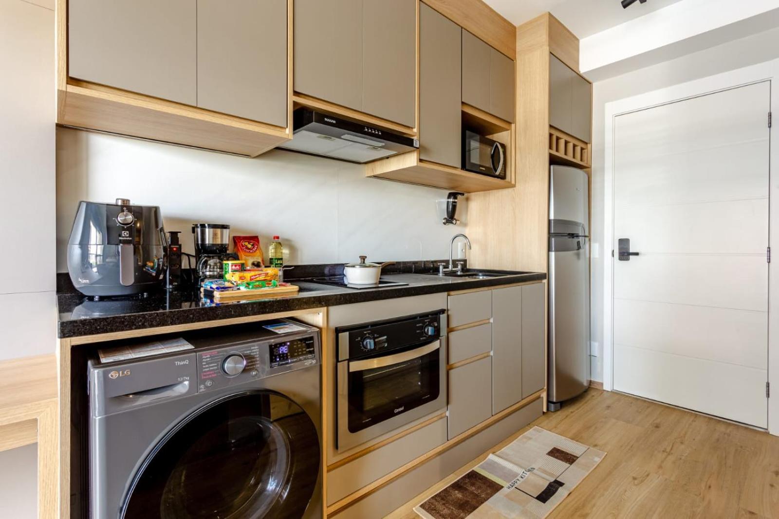 Apartamento Metro Brooklin - Novo E Charmoso - Completo - Ar Condicionado São Paulo
